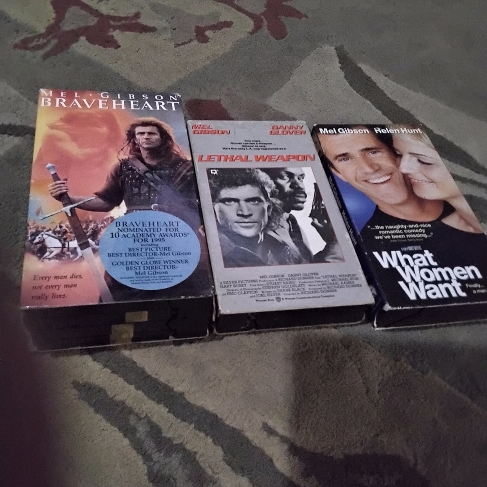 Mel Gibson vhs
